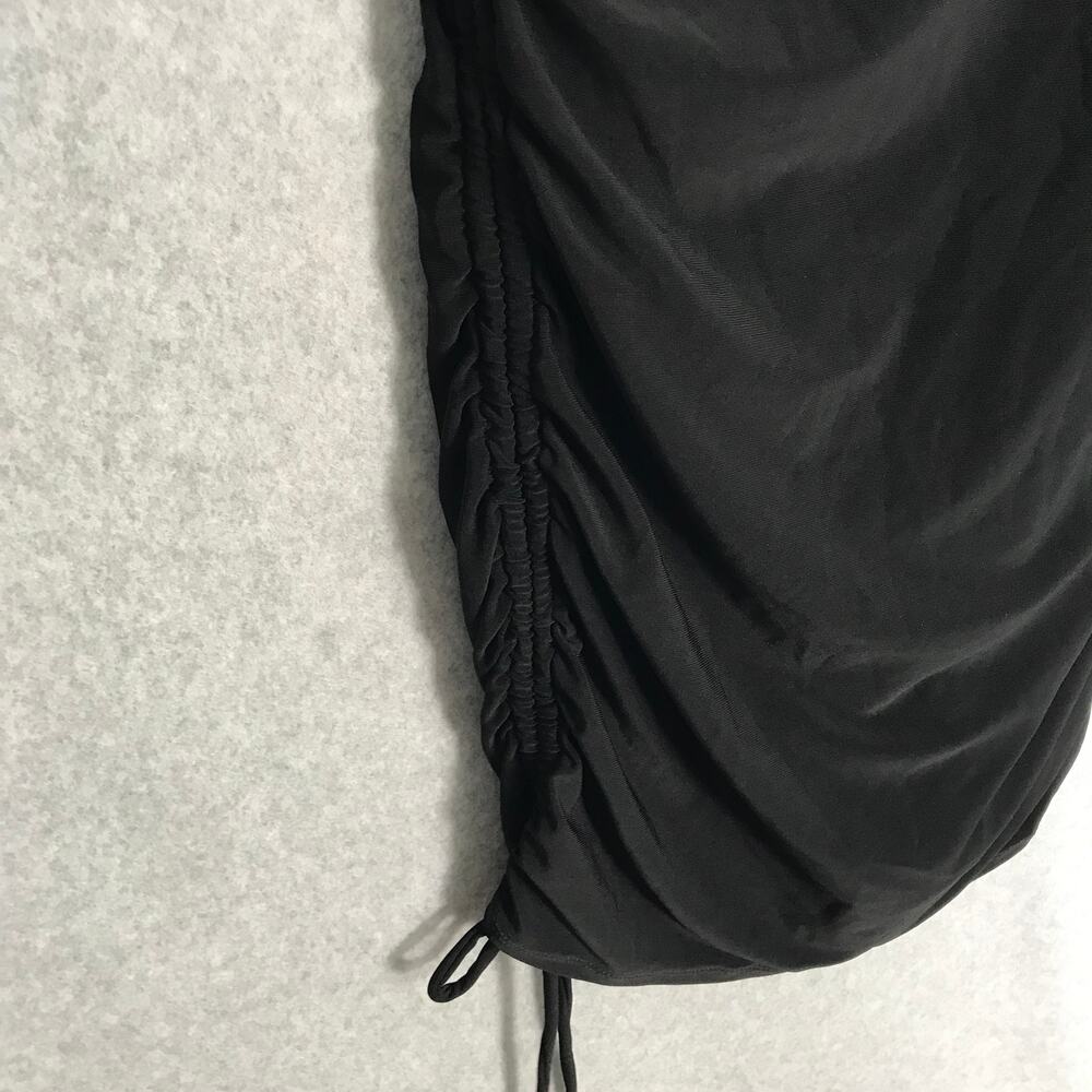 Beyond Control One Piece Swimsuit Sz 12 Swim Dress Ruched Draped Fluid Sculpting - Picture 6 of 16